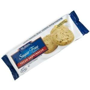 Murray Sugar Free Cookies, Pecan Shortbread, 5.5 oz (Pack 6)  