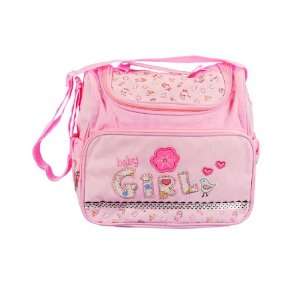    Baby Essentials Baby Girl Diaper Bag   pink, one size: Baby
