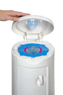  Diaper Pail is easy to use  simply close the lid and let the Diaper 