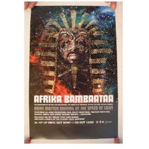 Afrika Bambaataa Poster Dark Matter Speed of Africa