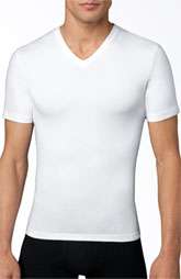SPANX® V Neck Stretch Cotton Compression T Shirt