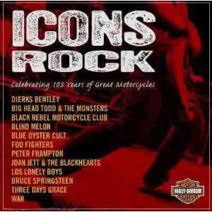 Harley Davidson® Icons Rock Music CD, Celebrating 105 Years of Great 