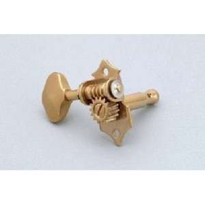   Gotoh Open Gear 3x3 Ant Gold w/Butterbean Buttons Musical Instruments