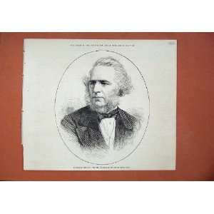  1873 Mr Charles Reed Chairman London School Board Man 