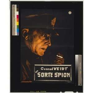 Den sorte spion,Conrad Veidt,Motion Picture Poster