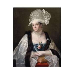  Portrait of Dorothy Hope by Joseph Wright. Size 12.84 