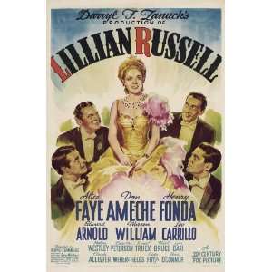   Inches   28cm x 44cm) Alice Faye Don Ameche Henry Fonda Edward Arnold