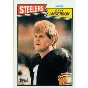  1987 Topps #289 Gary Anderson K   Pittsburgh Steelers 