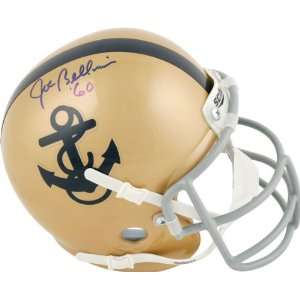 Joe Bellino Navy Midshipmen Autographed Mini Helmet with 60 