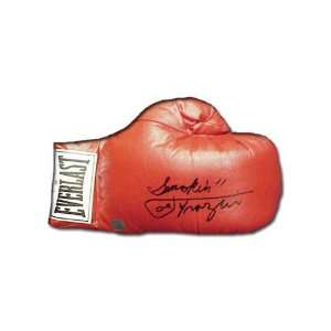 com Joe Frazier Autographed Everlast Boxing Glove with Smokin Joe 