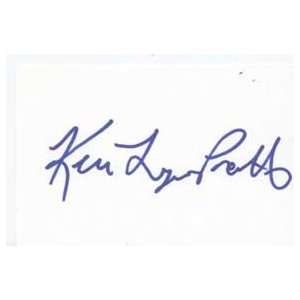  KERI LYNN PRATT Signed Index Card In Person Everything 