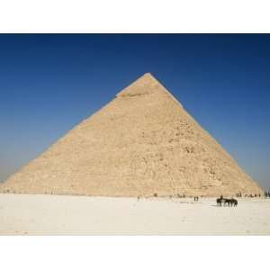  Pyramid of Khafre, Giza, UNESCO World Heritage Site, Egypt 