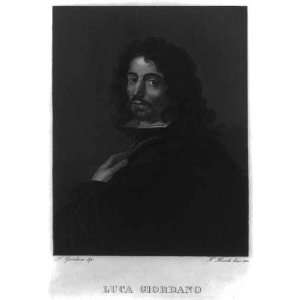 Luca Giordano,1634 1705,Italian late Baroque painter,printmaker in 