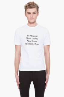 Raf Simons 1995 White Text T shirt for men  