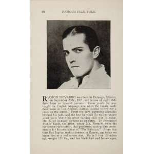  1925 Ramon Novarro Eleanor Boardman Silent Film Actor 