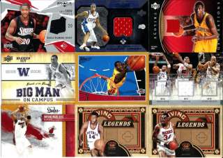 HUGE BASKETBALL JERSEY, AUTO, PATCH, RC, INSERT, SP LOT!!! MICHAEL 