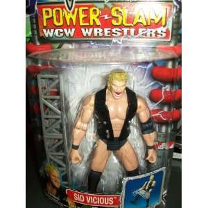  WCW POWER SLAM  SID VICIOUS: Toys & Games