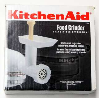 KitchenAid Food (Meat, Vegetables, Fruit) Grinder FGA Stand Mixer 
