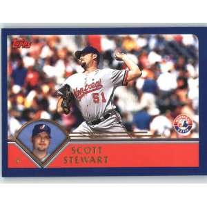  2003 Topps #453 Scott Stewart   Montreal Expos (Baseball 