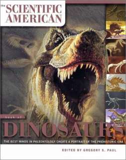 THE SCIENTIFIC AMERICAN BOOK of DINOSAURS ~ 424 pages ~ young adult+ 