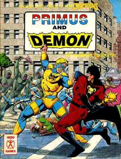 Champions Hero Games The Super Roleplaying Accessory Primus and Demon 