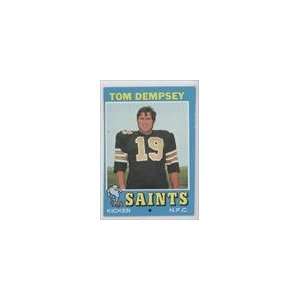 1971 Topps #5   Tom Dempsey Sports Collectibles