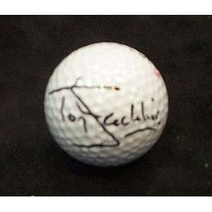  Tony Jacklin Autographed Golf Ball