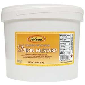 Roland Grained Dijon Mustard, 440.9200 Pounds (Pack of 1)  