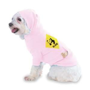 : PANDA BEAR CROSSING Hooded (Hoody) T Shirt with pocket for your Dog 