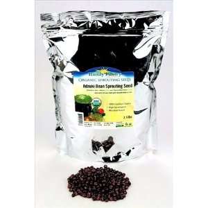 Adzuki Sprouting Seed Mix  Organic  2.5 Lbs  Dried Adzuki Seeds for 