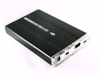 SATA Hard Disk Drive Enclosure USB + Firewire 1394  
