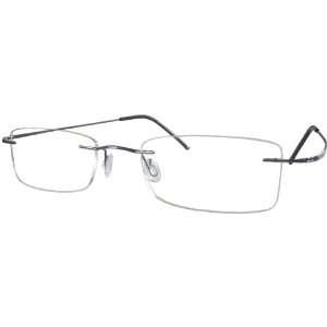    light Rimless Pure Titanium Eyeglass Frames At005 Brown/coffee Color
