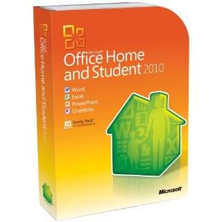 Microsoft Office Home & Student 2010   3PC/1User (Disc Version)