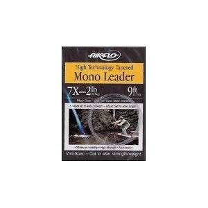  Airflo Fly Fishing Tapered Mono Leader High Tech 9Ft 6X 