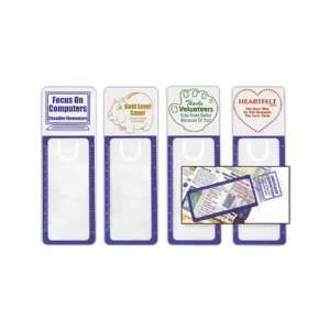  Readers Pal   Clear plastic ruler, bookmark combo with 