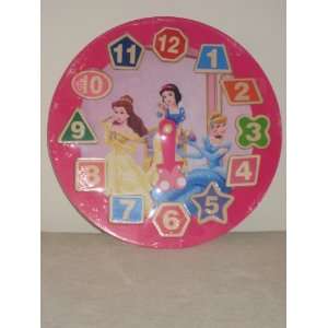  princess Wooden Shape Sorting Clock: Toys & Games