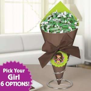  Luau Girl   Candy Bouquet with Frooties   Birthday Party 