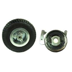  9x3.5 Scooter Front Wheel Assembly: Sports & Outdoors
