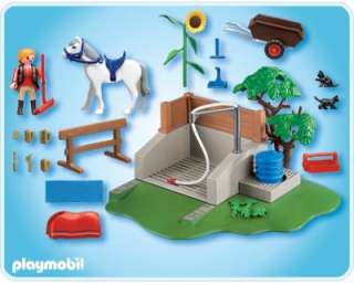 New Playmobil Horse Washing Station Item # 4193  