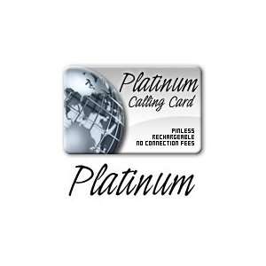 GHANA PLATINUM International PrePaid Phone Card / Calling 