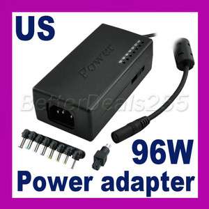Universal 96W Laptop AC Power Adapter With Dell Plug Regulator for DC 