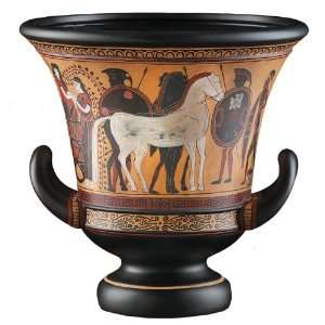  Ancient Greek Stoneware Urn  Calyx Krater