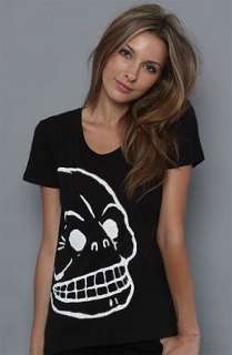 Cheap Monday The Carolina Skull Tee in Black,T shirts for 