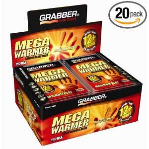   Mega Warmer, Maximum Heat, Case Of 20 Warmers