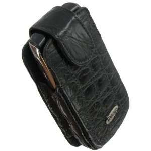  Designer Caiman Leather Vertical BlackBerry Bold 9700 Case 