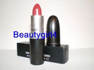 MAC Cosmetics Satin Lipstick MANY COLORS nib  