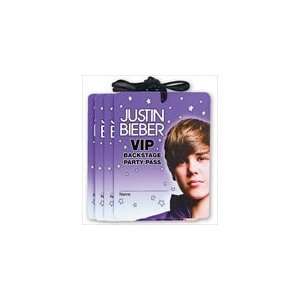 Justin Bieber VIP Backstage Passes