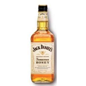    Jack Daniels Whiskey Honey Liqueur 1 Liter Grocery & Gourmet Food