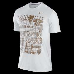 Nike Manny Pacquiao Greatness Gr8ness T Shirt Top White TT Short 