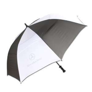  Mercedes Benz London Fog Canterbury Umbrella   GREY/WHITE 